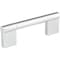 Elements 96 mm Center-to-Center Polished Chrome Knox Cabinet Bar Pull 645-96PC - alternate 1
